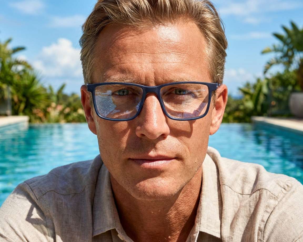 Police UPLL74 ABIP 54-16 Blue  autre vue