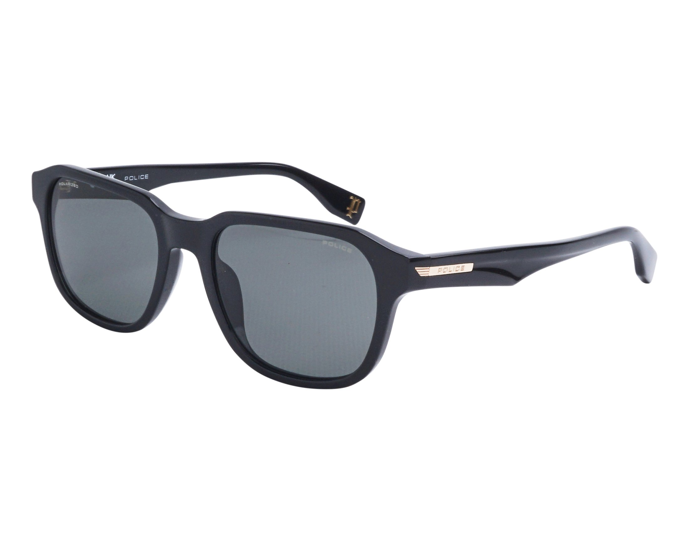 Police SPLU-67 700P 55-19 Noir  vue de profil