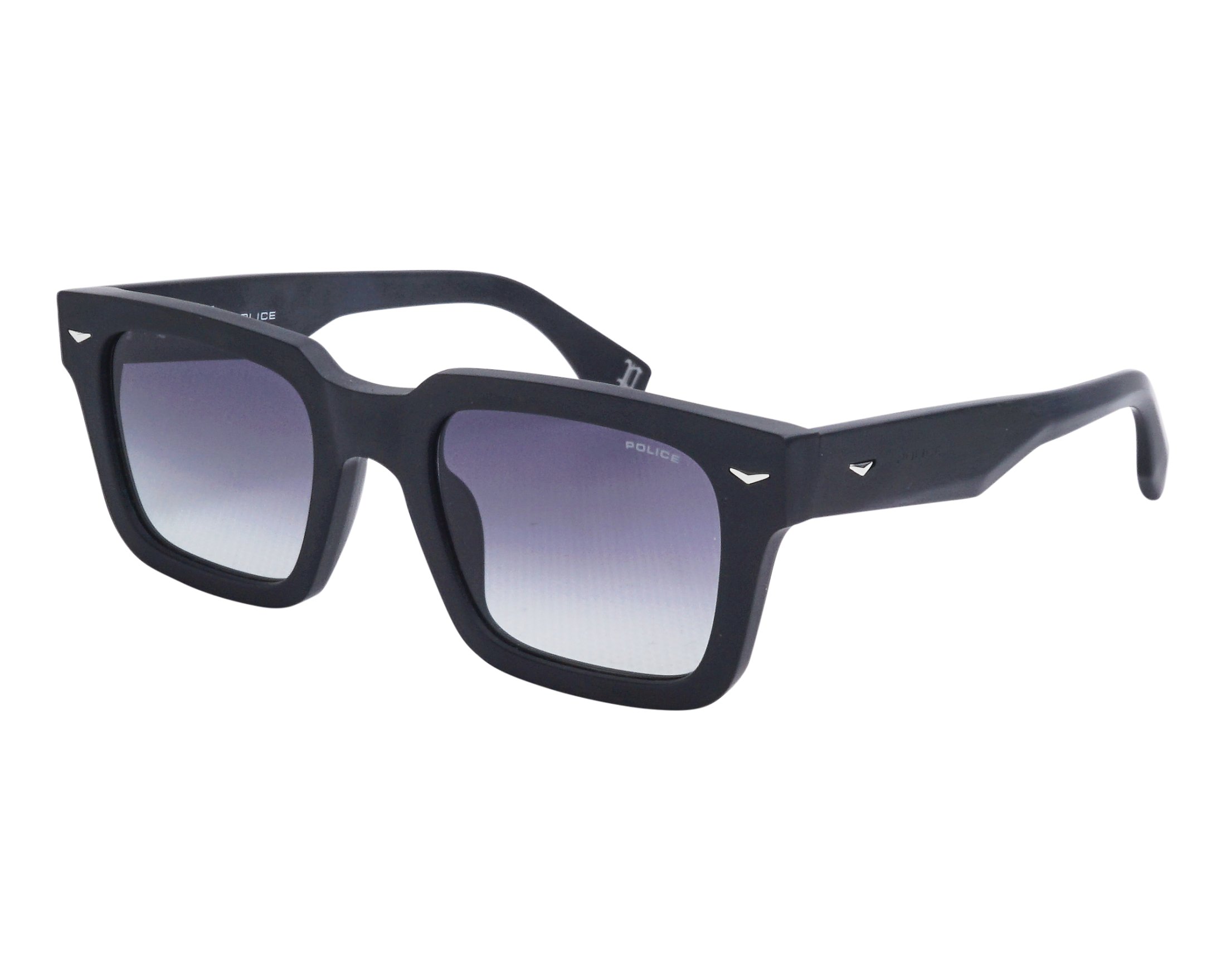 Police SPLQ-88 0703 52-22 Black Steel vue de profil