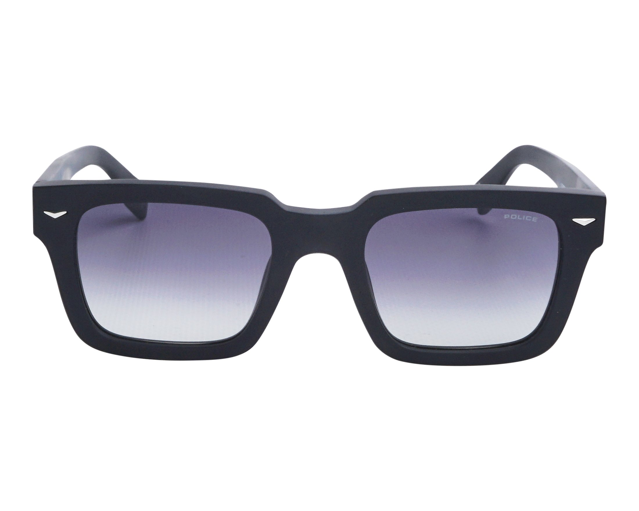 Police SPLQ-88 0703 52-22 Black Steel vue de face