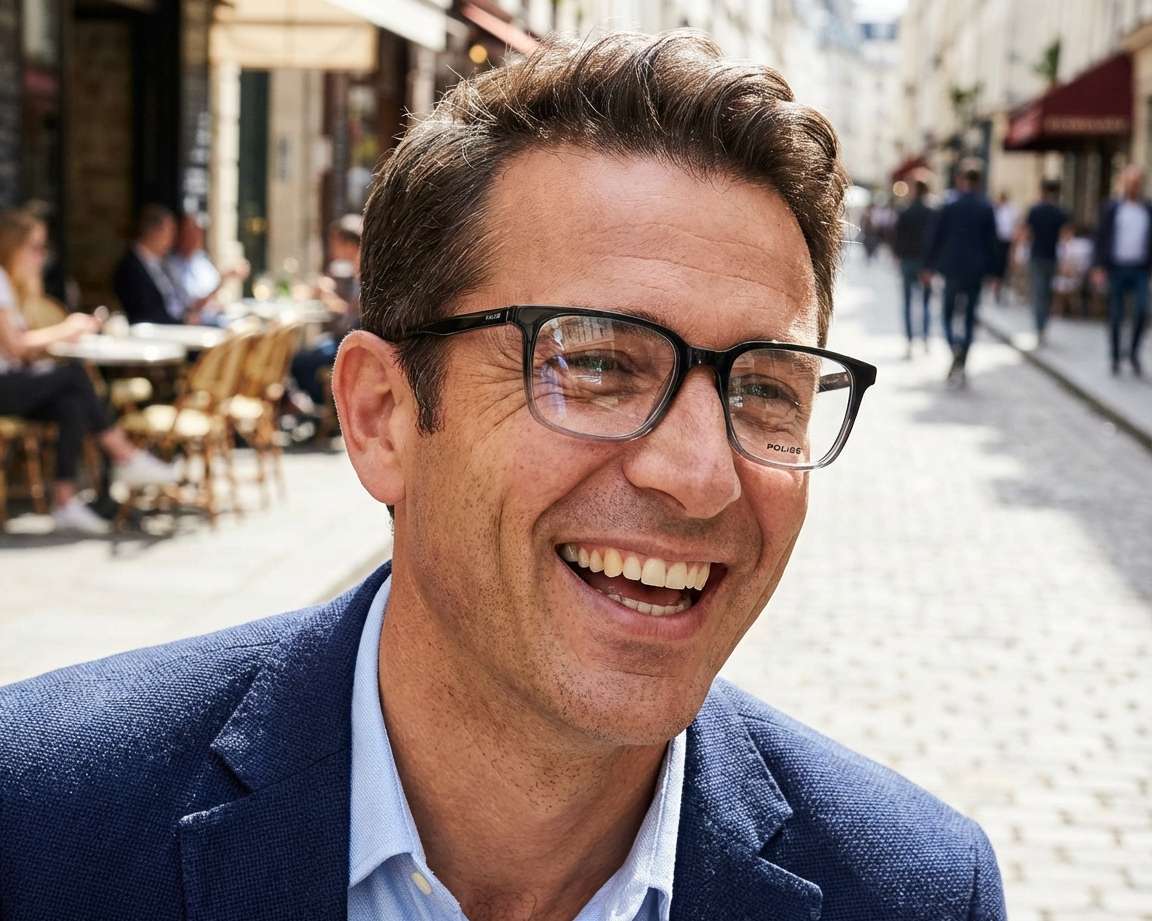 Police VPLP15 0G46 52-18 Noir Cristal autre vue