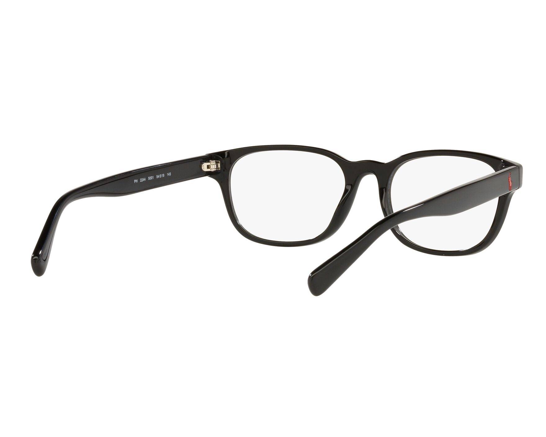Polo Ralph Lauren PH2244 5001 54-19 Noir  vue 360 degr&eacute;s 8
