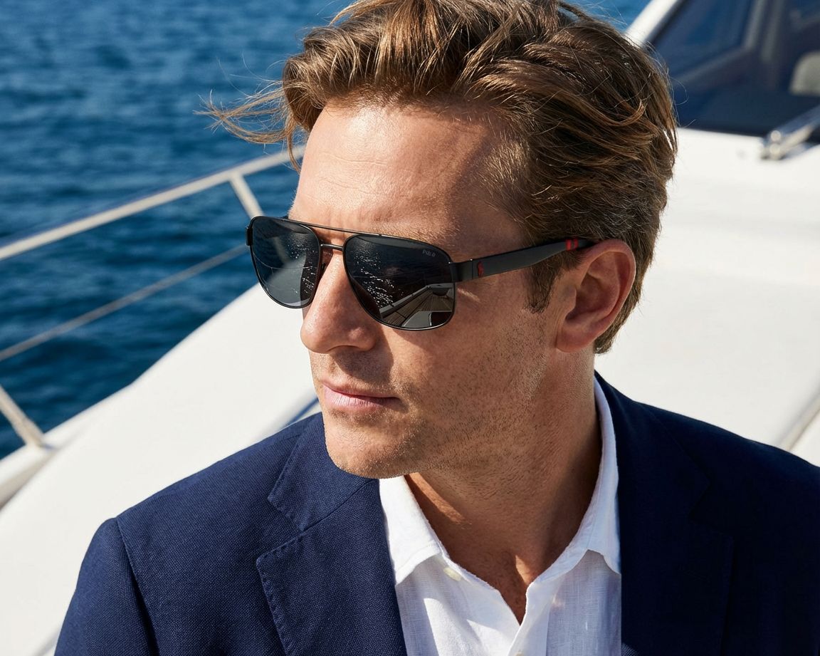 Polo Ralph Lauren PH-3112 903887 62-14 Noir  vue 360 degr&eacute;s 14