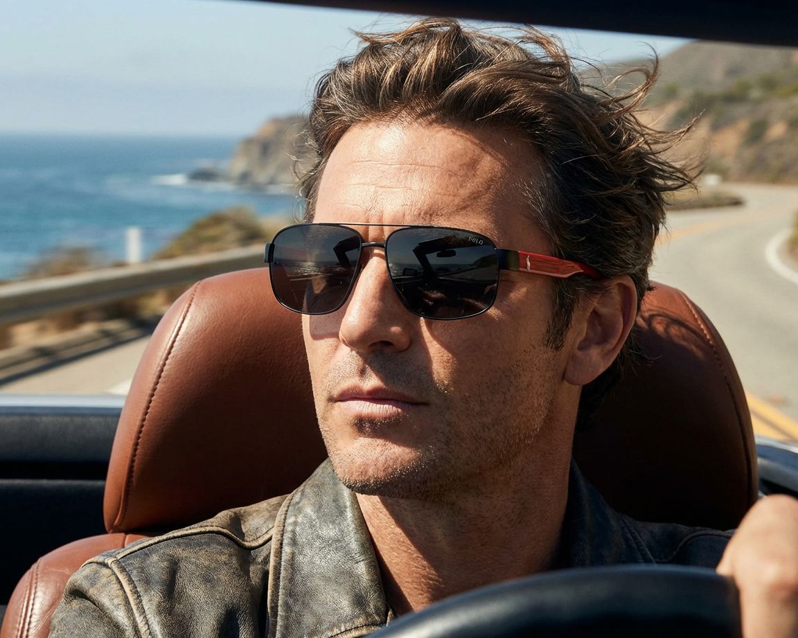 Polo Ralph Lauren PH3156 926787 62-14 Noir  vue 360 degr&eacute;s 9