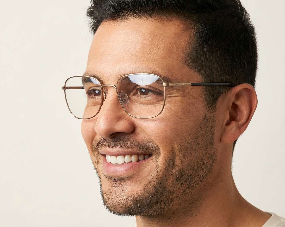 Porsche Design P-8331 B 51-18 Brass Black autre vue