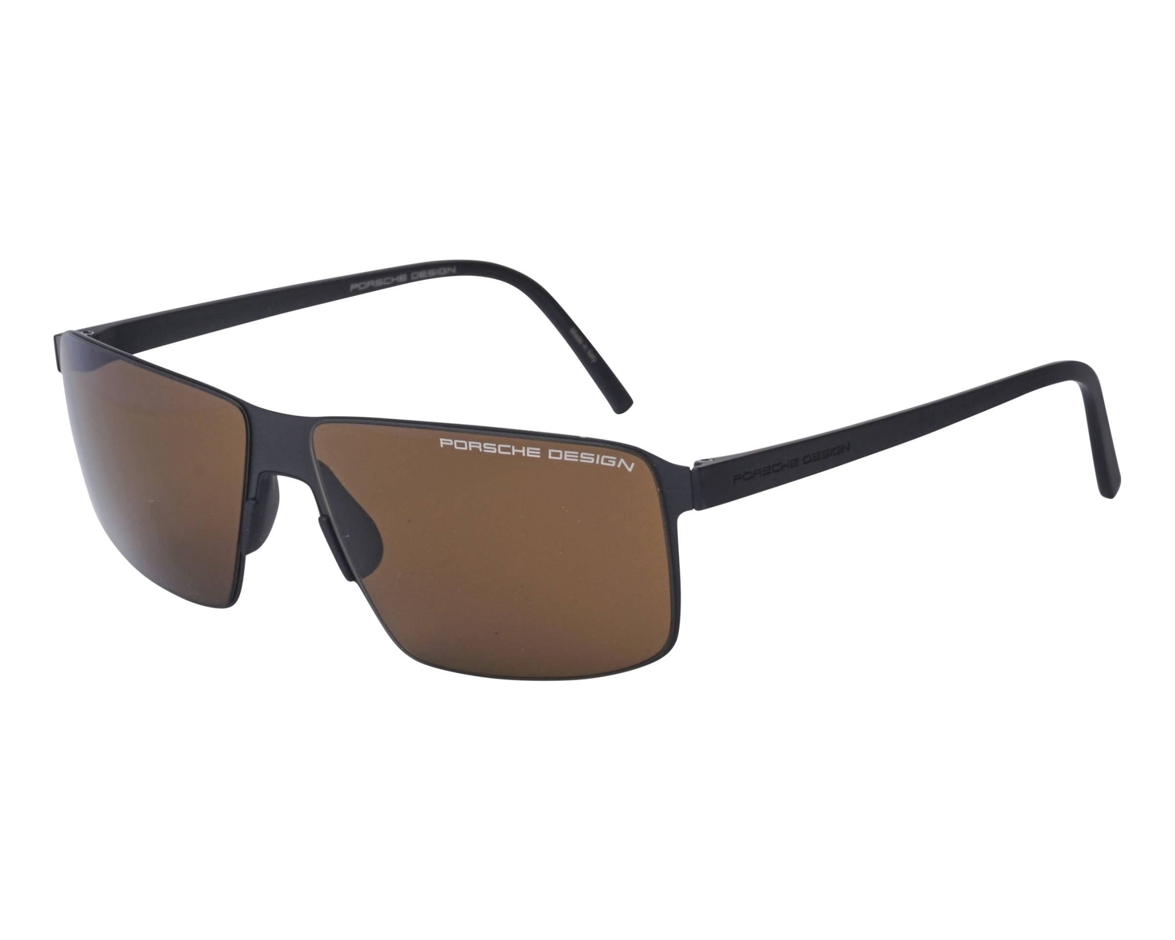 Lunettes De Soleil Porsche Design P8651 63F - Verres Verts Polarisés Miroir - Neuf Avec étiquettes