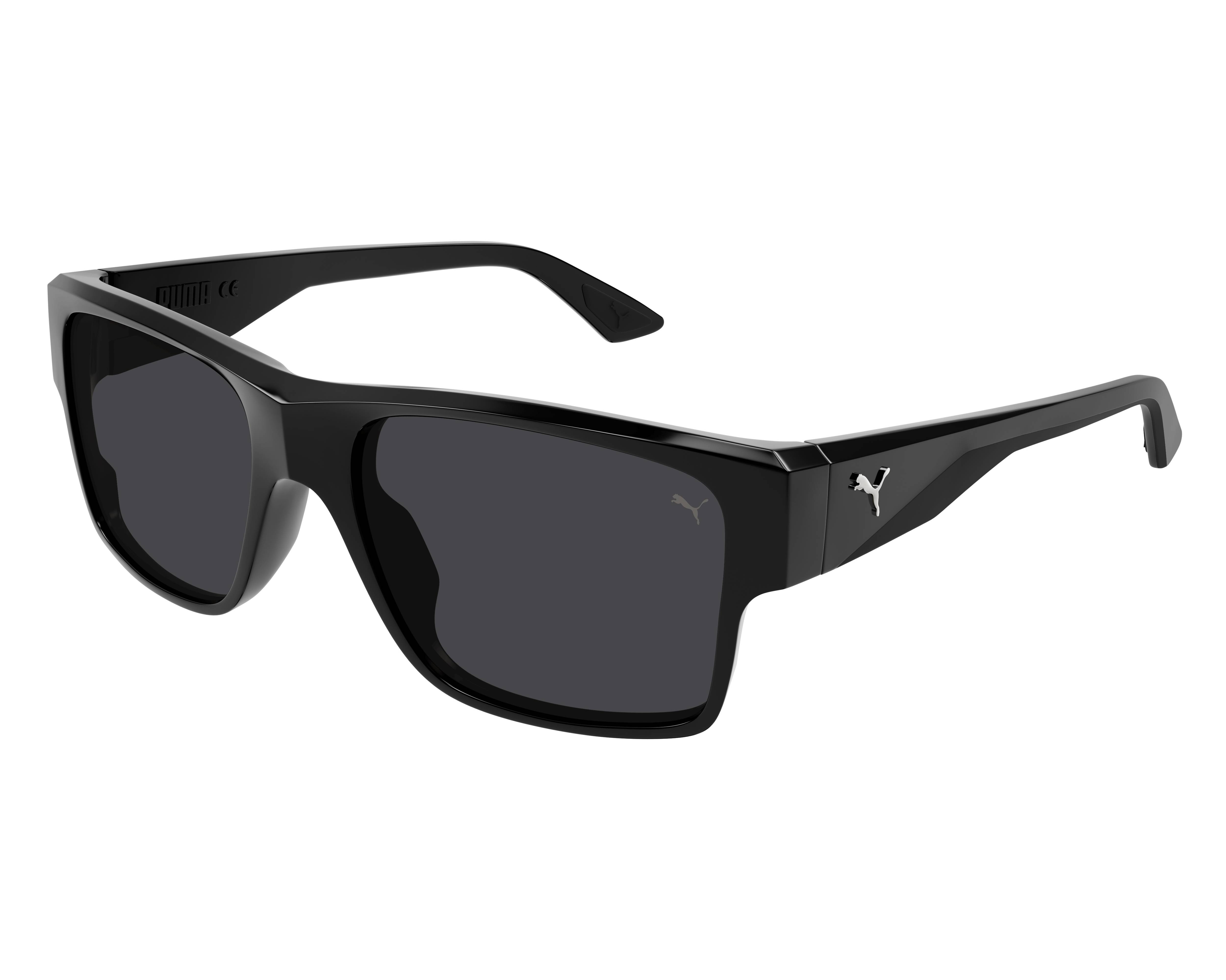 Puma PU0403S 001 57-18 Black  vue de profil