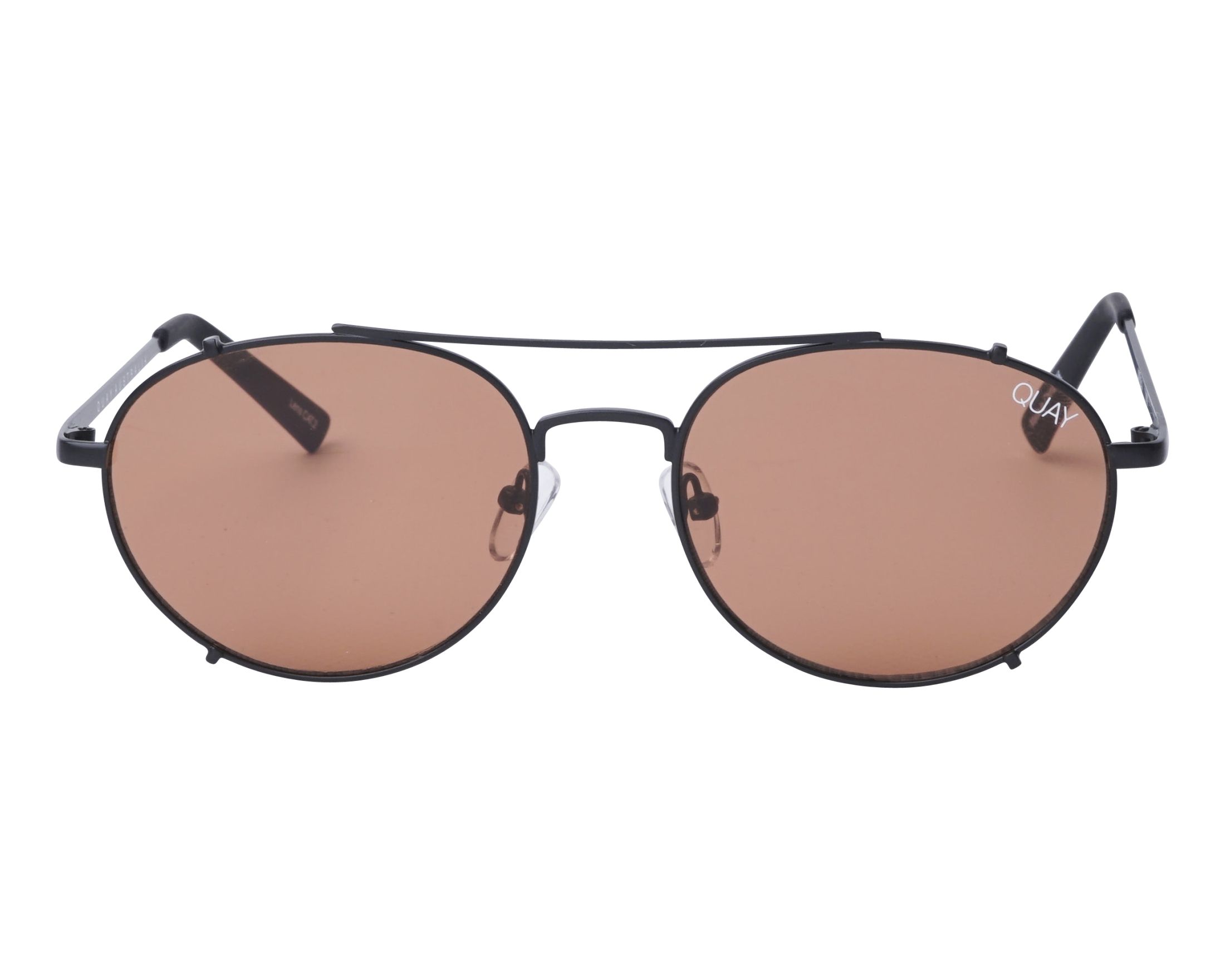 Quay Australia QW-000327 BLK-PCH 56-16 Noir  vue de face