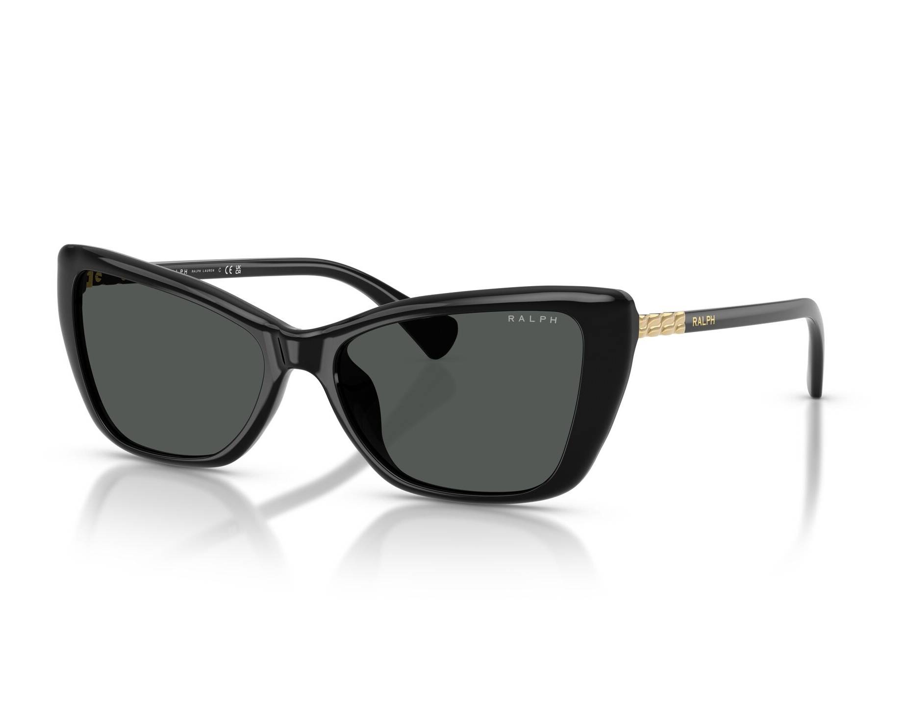 Ralph by Ralph Lauren RA5332U 500187 56-16 Noir  vue 360 degr&eacute;s 4