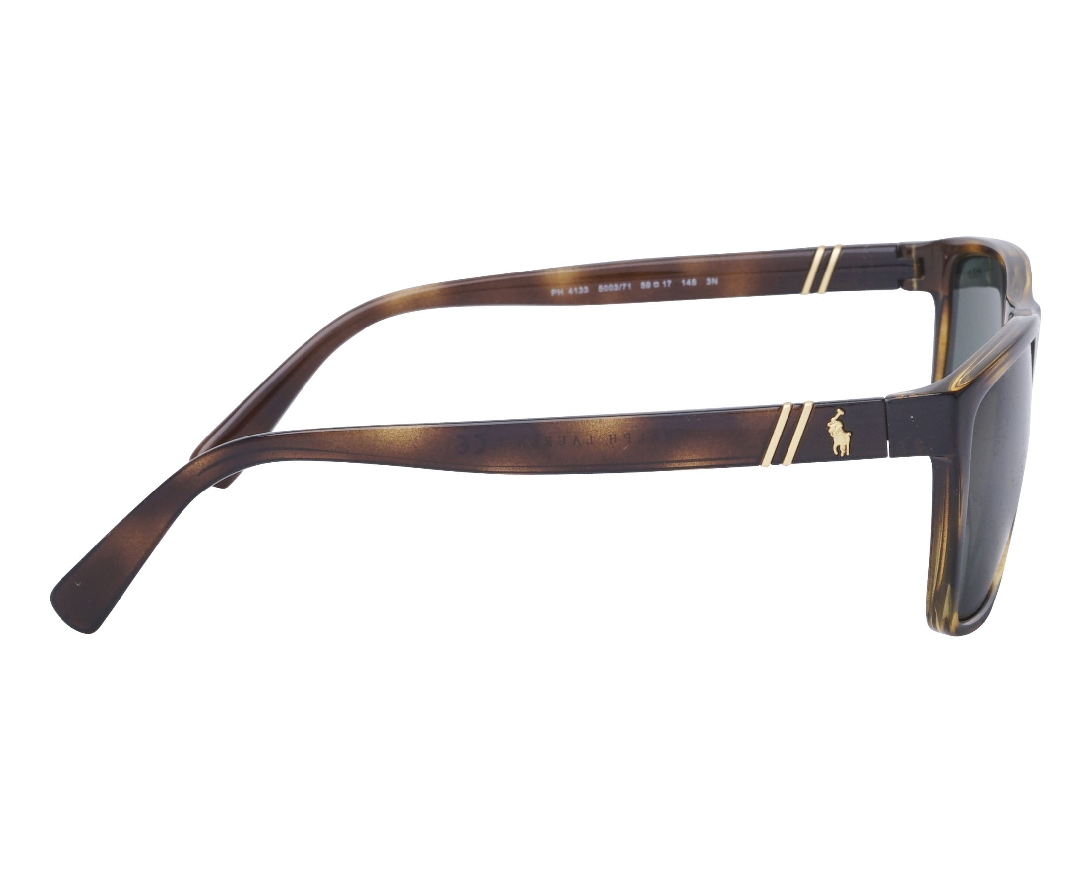Ralph Lauren PH-4133 500371 59-17 Havane  vue de c&ocirc;t&eacute;