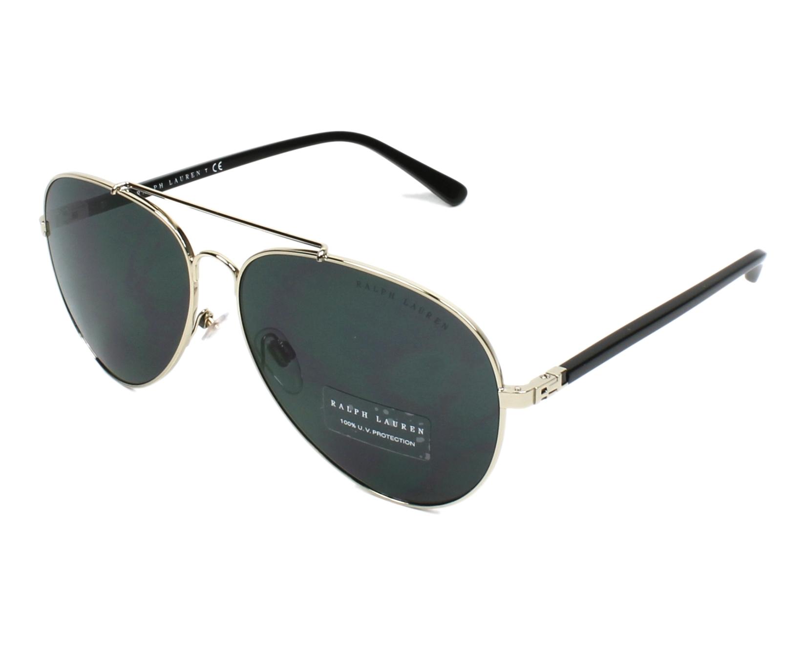 Ralph Lauren RL7058 911687 62-14 Or Noir vue de profil