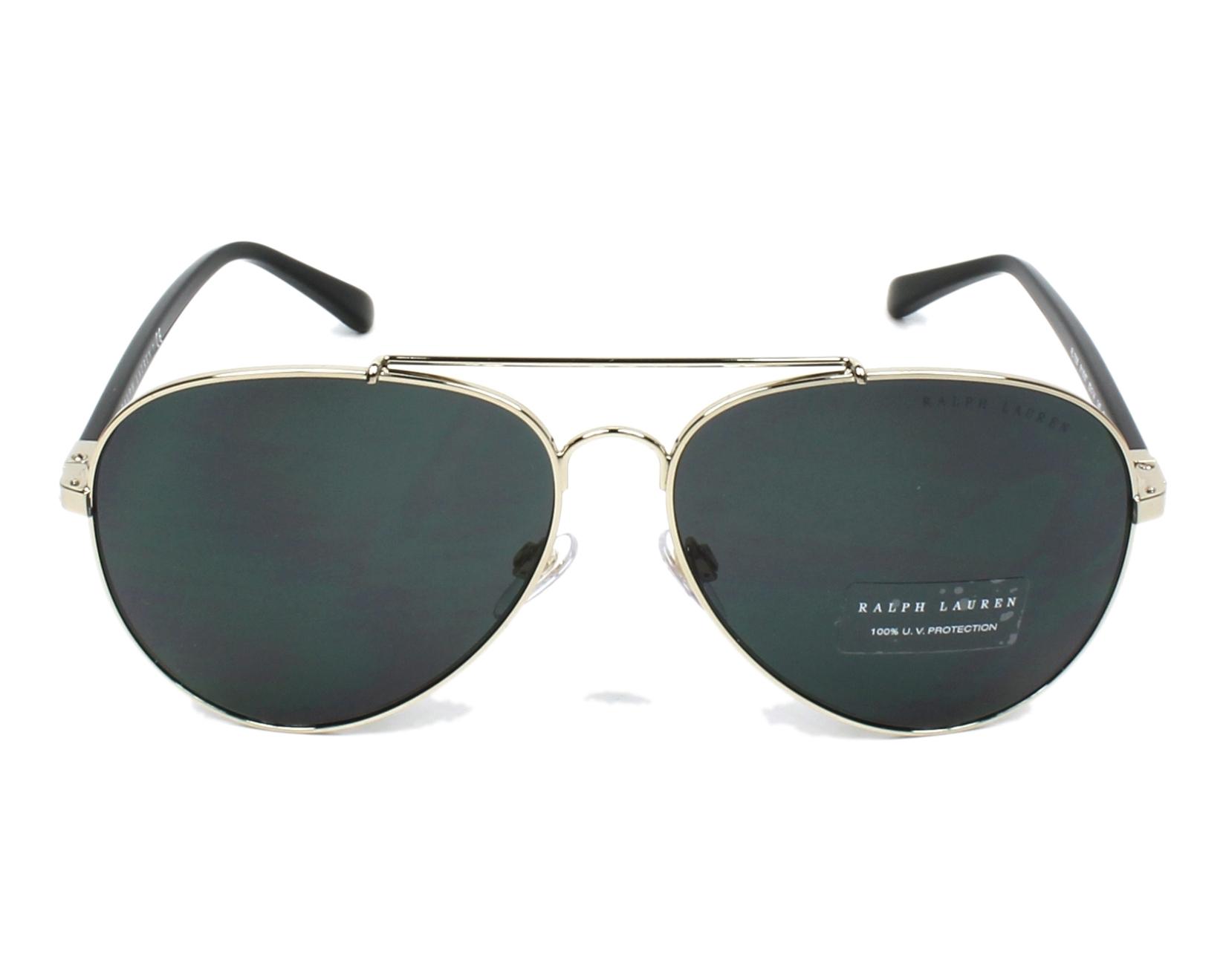 Ralph Lauren RL7058 911687 62-14 Or Noir vue de face