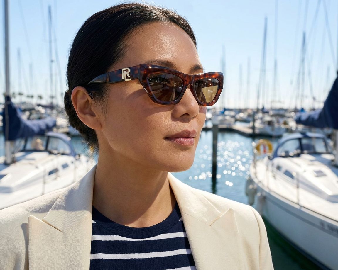 Ralph Lauren RL8218U 500773 55-17 Marron  vue 360 degr&eacute;s 9