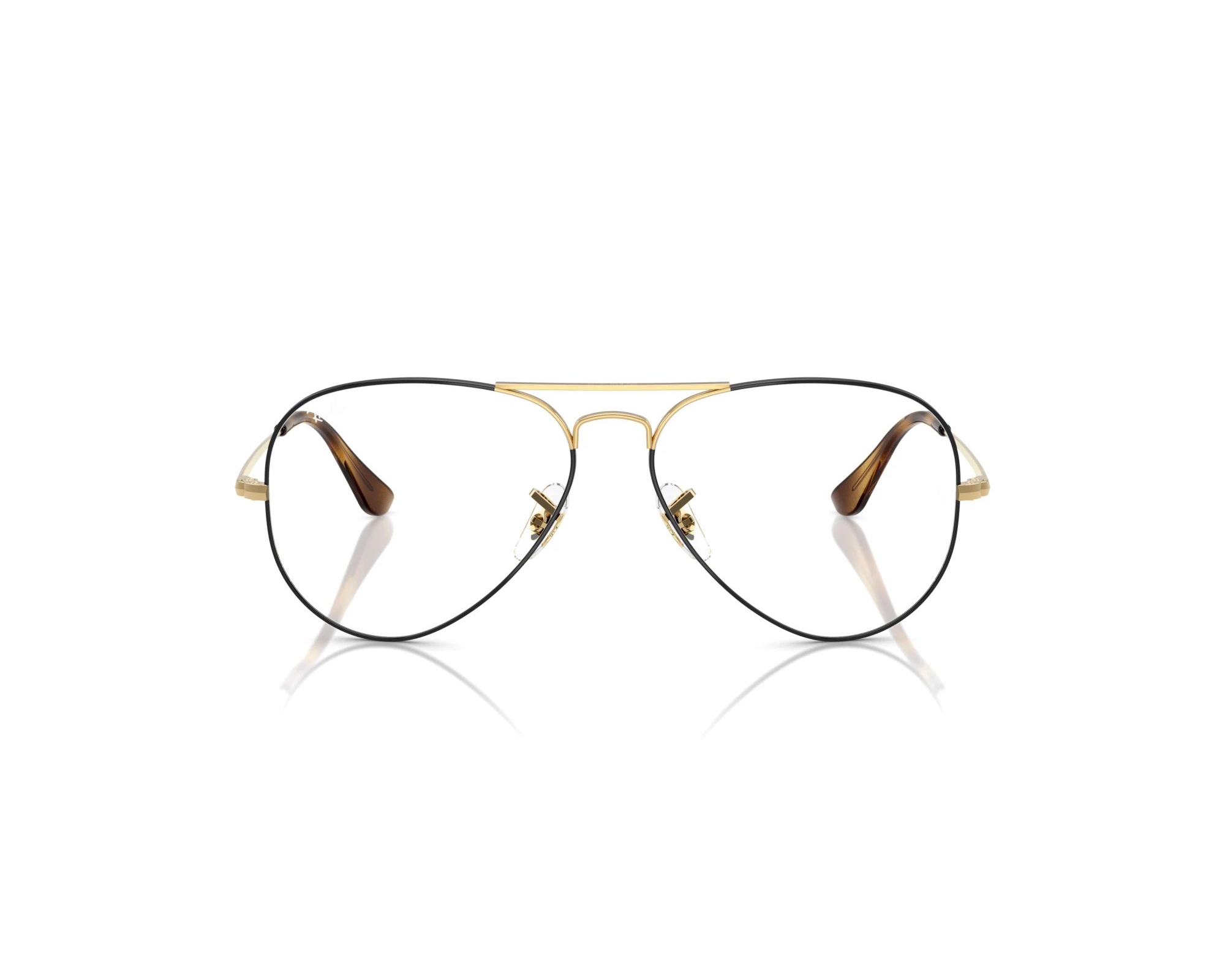Ray-Ban RX6489 3177 - Marron  vue de profil