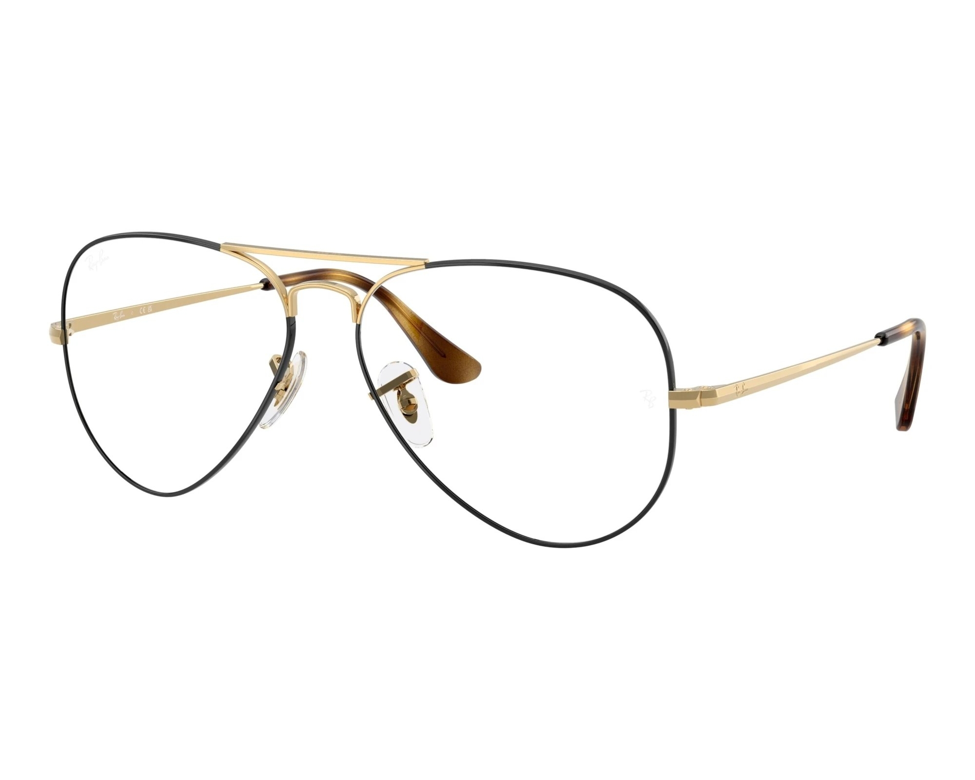 Ray-Ban RX6489 3177 - Marron  vue de face