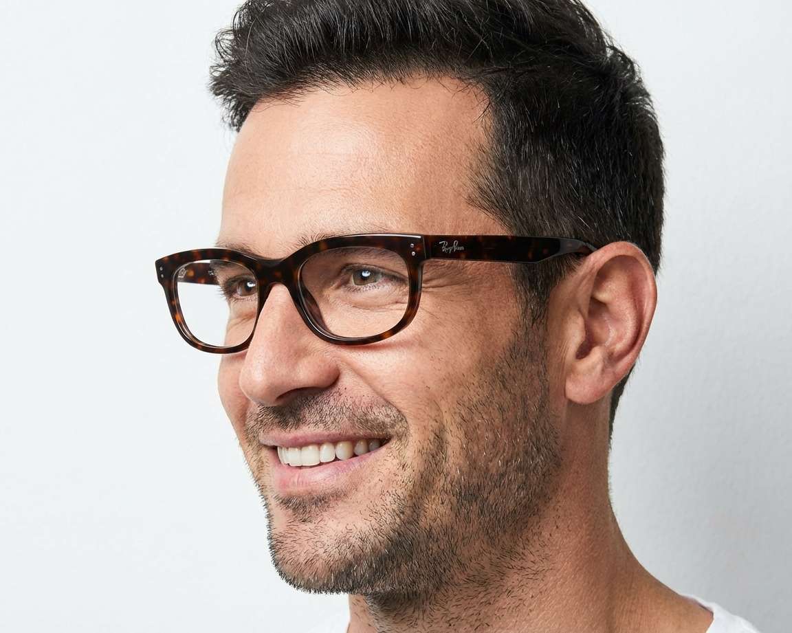 Ray-Ban RX5489 2012 54-19 Havana  vue 360 degr&eacute;s 10
