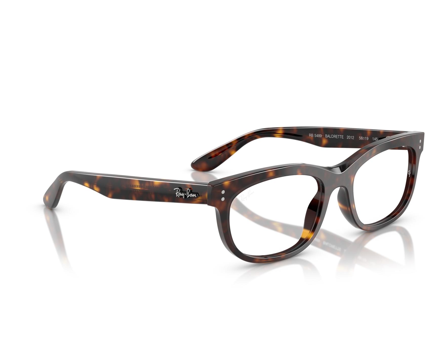 Ray-Ban RX5489 2012 54-19 Havana  vue 360 degr&eacute;s 7