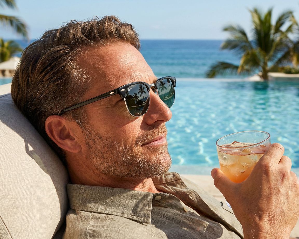 Ray-Ban RB3016 601S4E 51-21 Noir  vue 360 degr&eacute;s 10