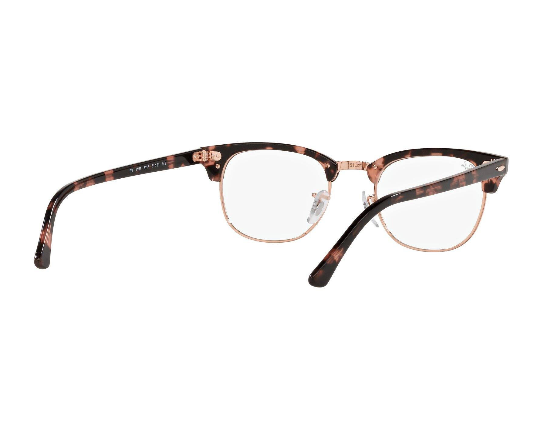 Ray-Ban RX5154 8118 - Havane  vue 360 degr&eacute;s 8