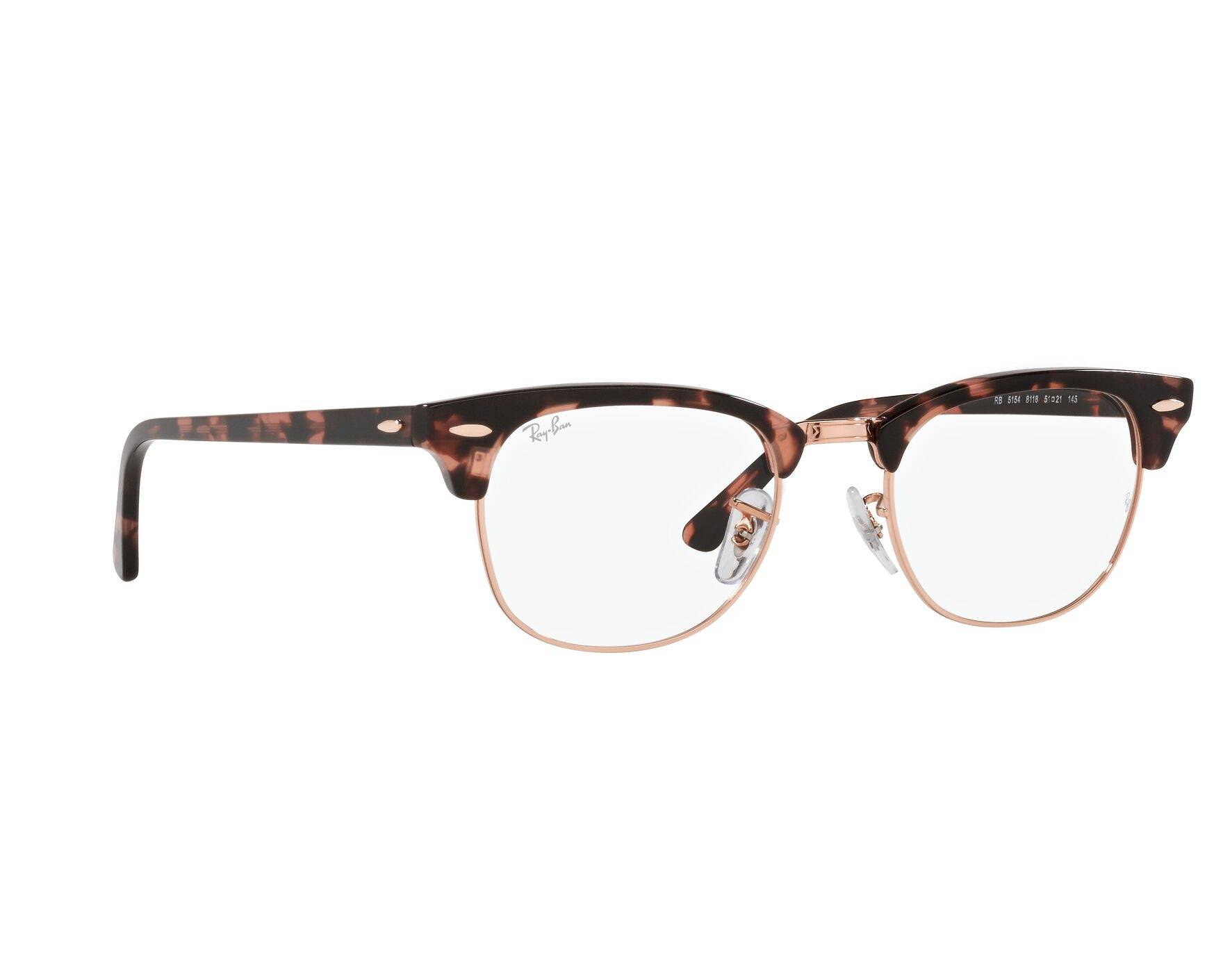 Ray-Ban RX5154 8118 - Havane  vue 360 degr&eacute;s 12