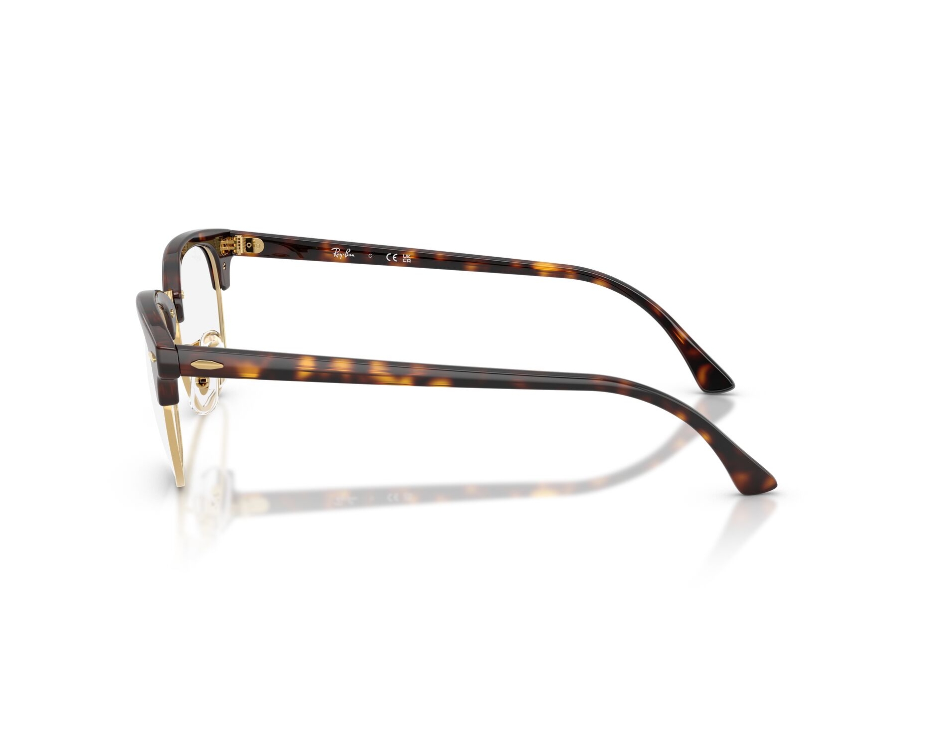 Ray-Ban RX5154 8287 51-21 Marron  vue 360 degr&eacute;s 7