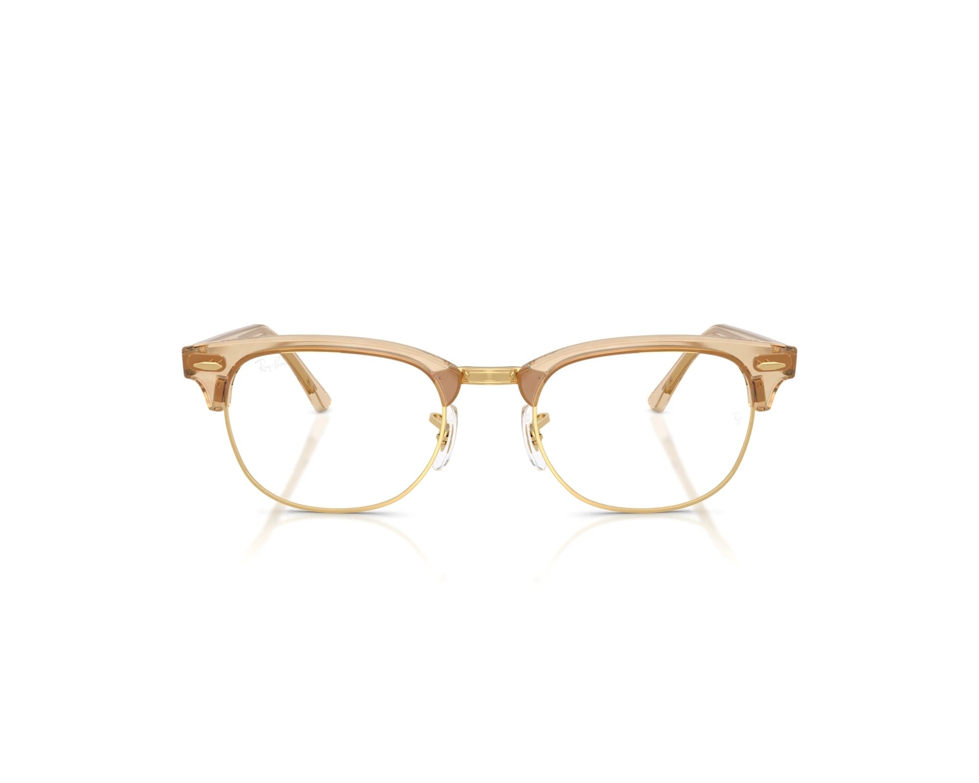 Ray-Ban RX5154 8294 51-21 Marron  vue de profil