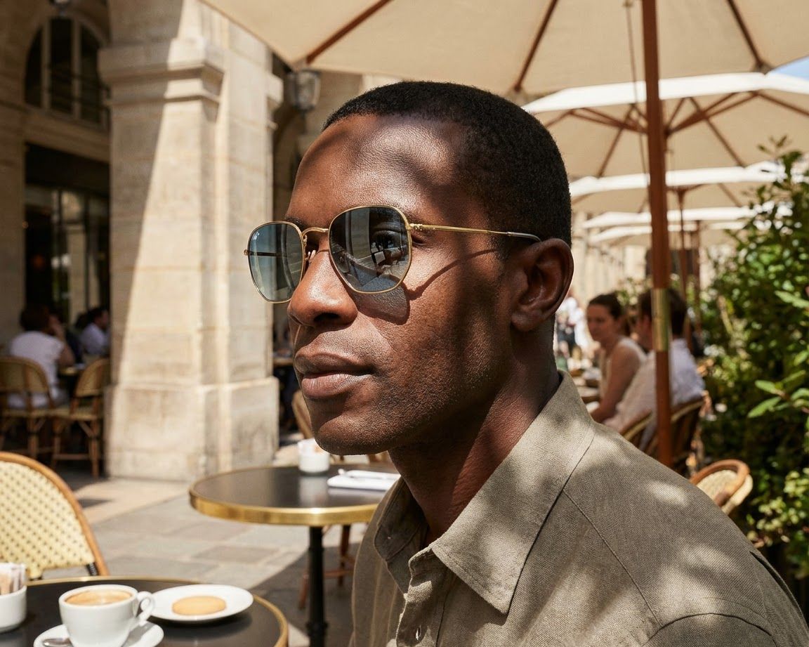 Ray-Ban RB3548N 91233M - Gold  vue 360 degr&eacute;s 15