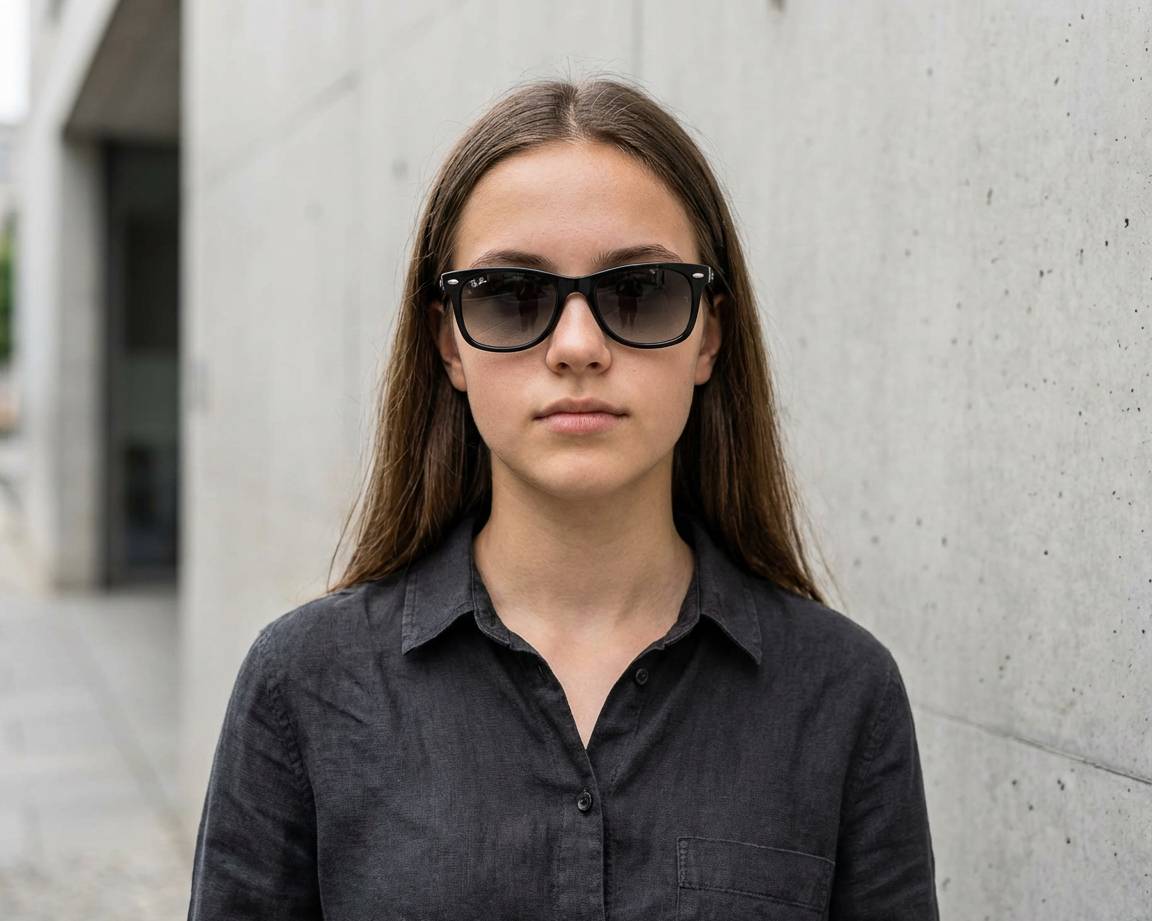 Ray-Ban RJ9052S 100/11 47-15 Noir  vue 360 degr&eacute;s 7