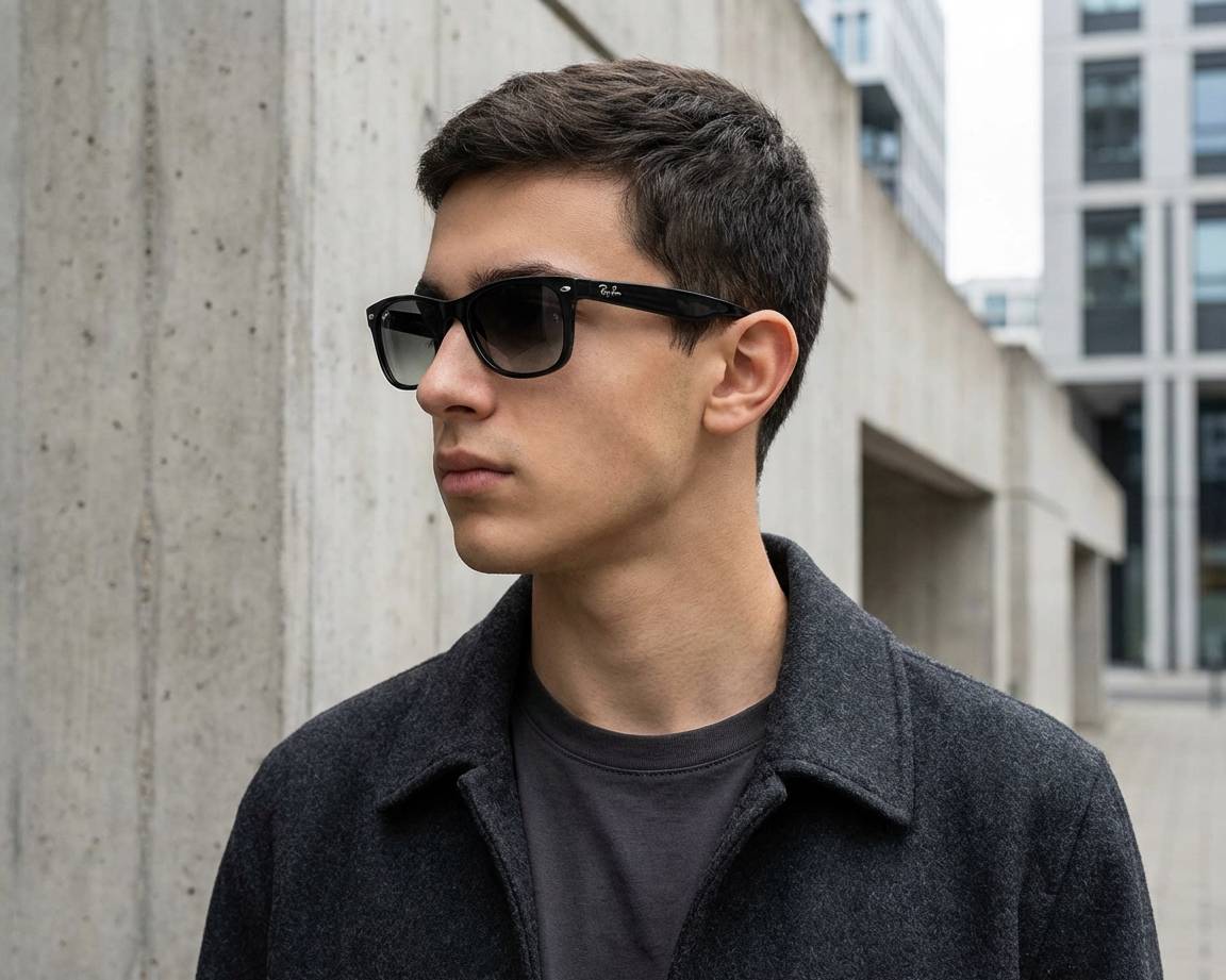 Ray-Ban RJ9052S 100/11 47-15 Noir  vue 360 degr&eacute;s 8