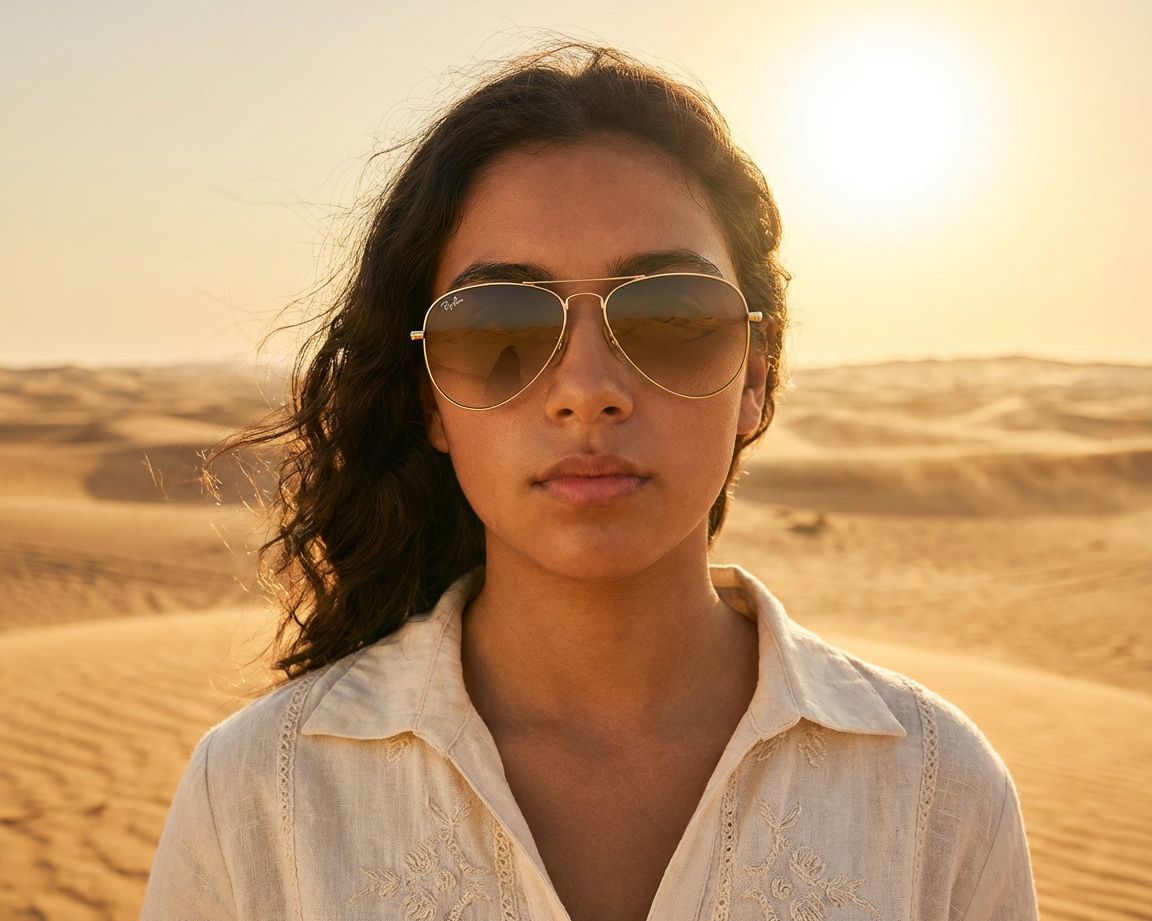 Ray-Ban RJ-9506-S 223/13 50-13 Or  vue 360 degr&eacute;s 13