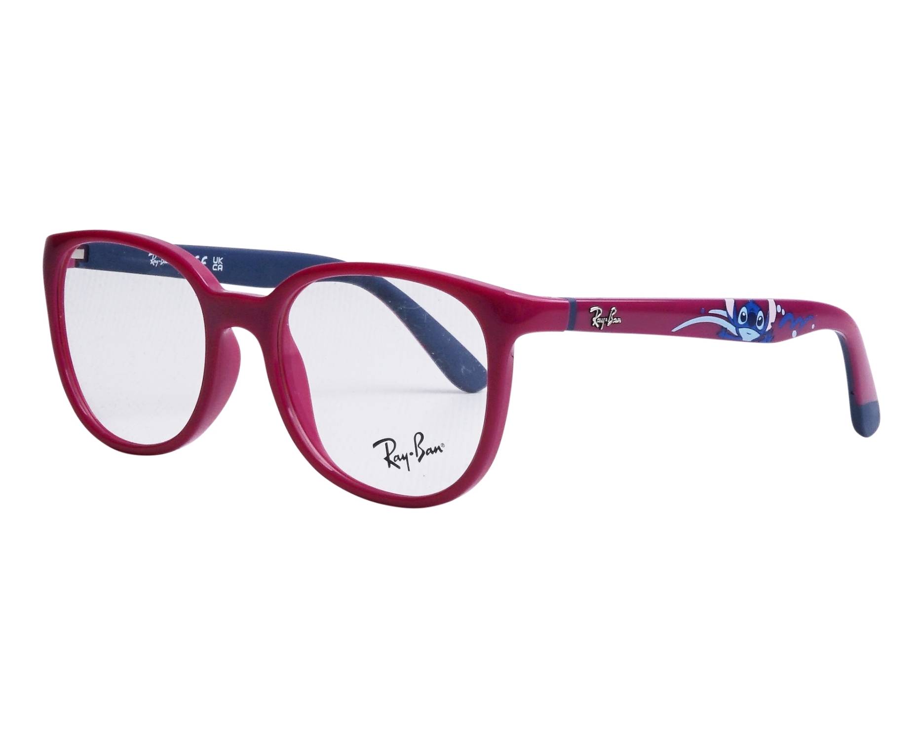 Ray-Ban RY1631 7508 45-16 Bleu  vue de c&ocirc;t&eacute;