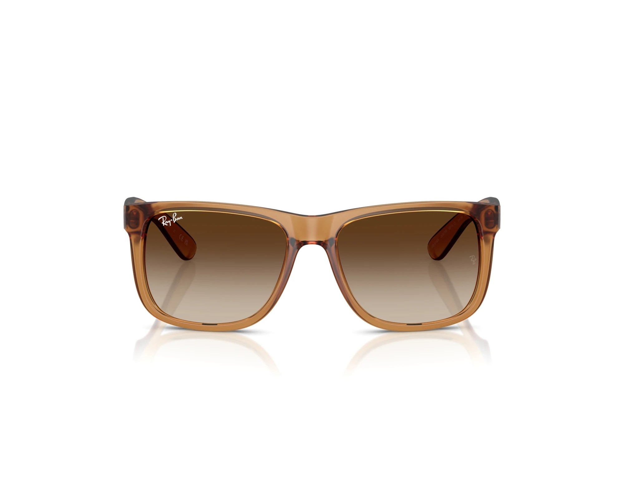 Ray-Ban RB4165 681413 - Marron  vue de profil