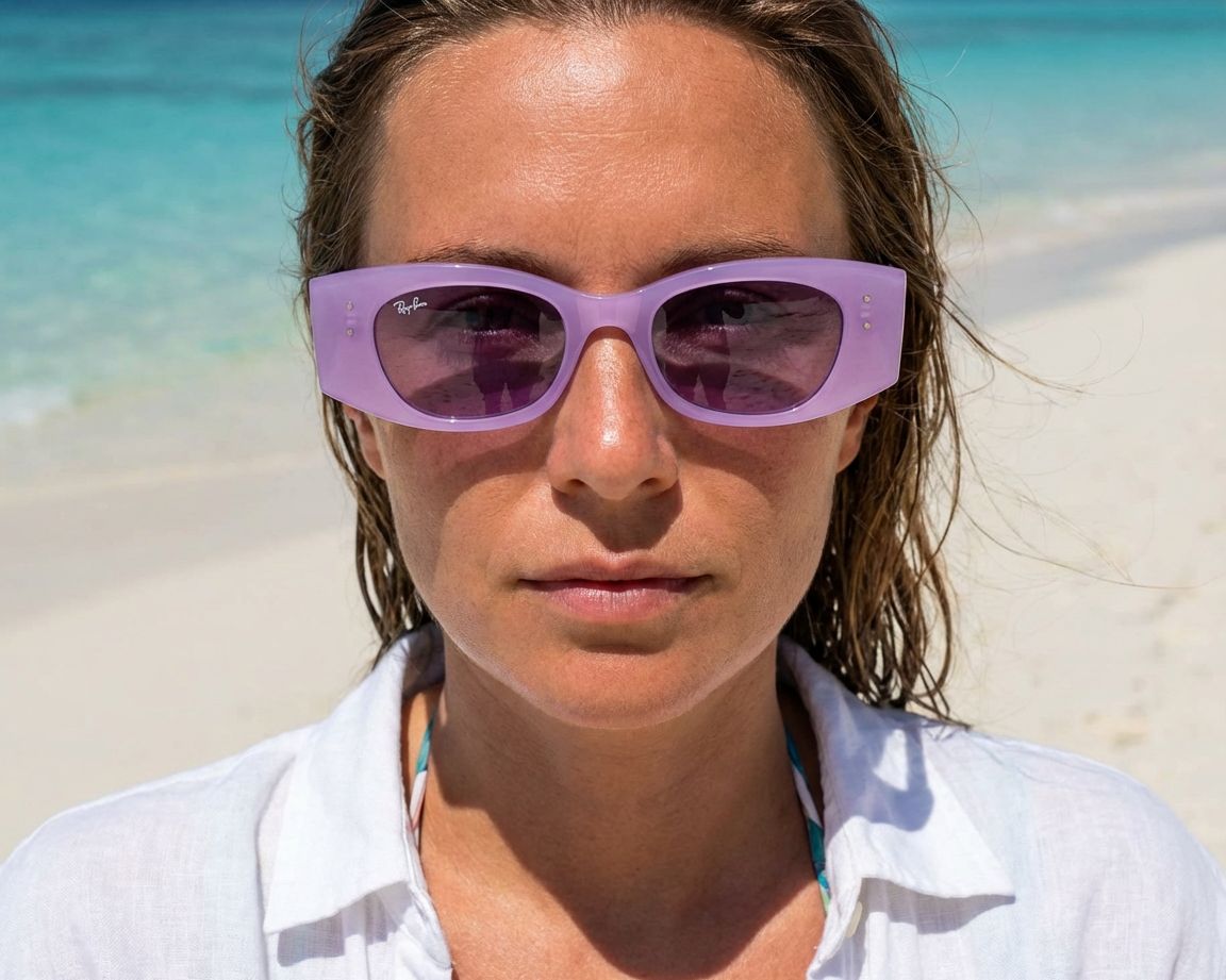 Ray-Ban RB4427 67581A 49-20 Violet  vue 360 degr&eacute;s 8