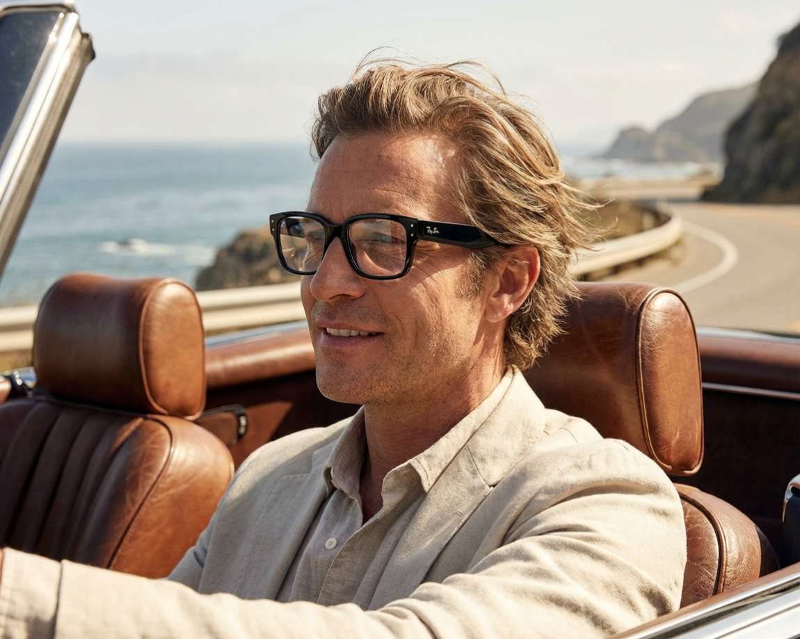Ray-Ban RX7256 8260 51-18 Noir  vue 360 degr&eacute;s 9