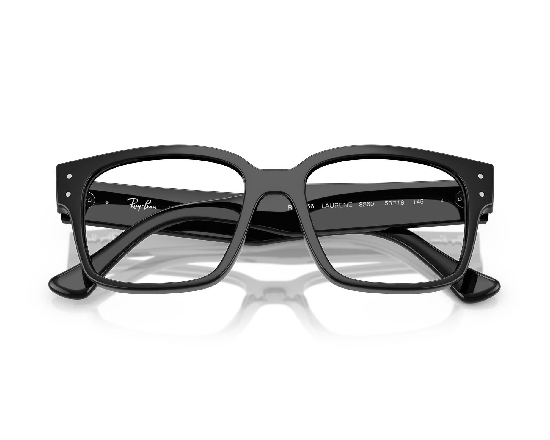 Ray-Ban RX7256 8260 51-18 Noir  vue 360 degr&eacute;s 3