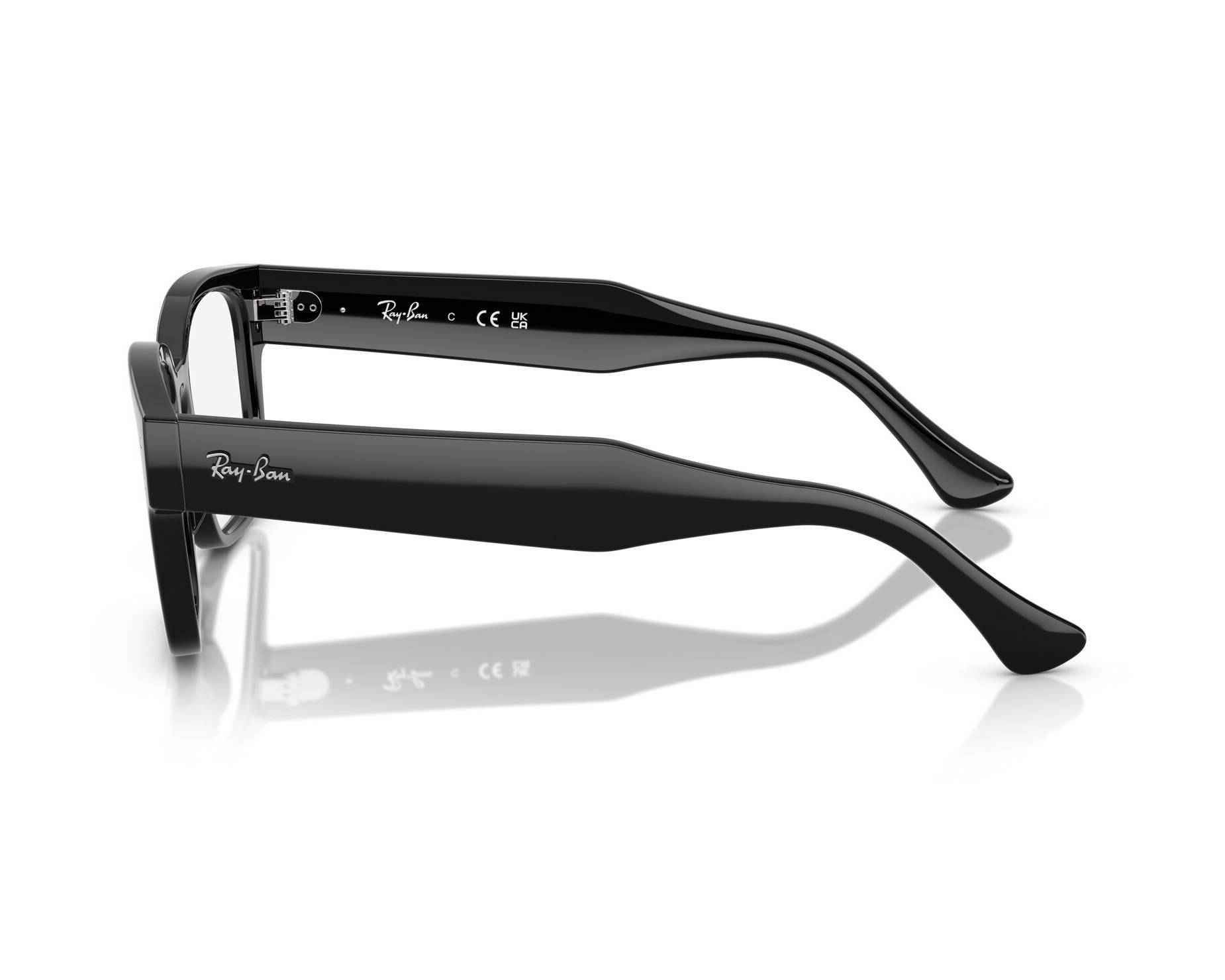 Ray-Ban RX7256 8260 51-18 Noir  vue 360 degr&eacute;s 8