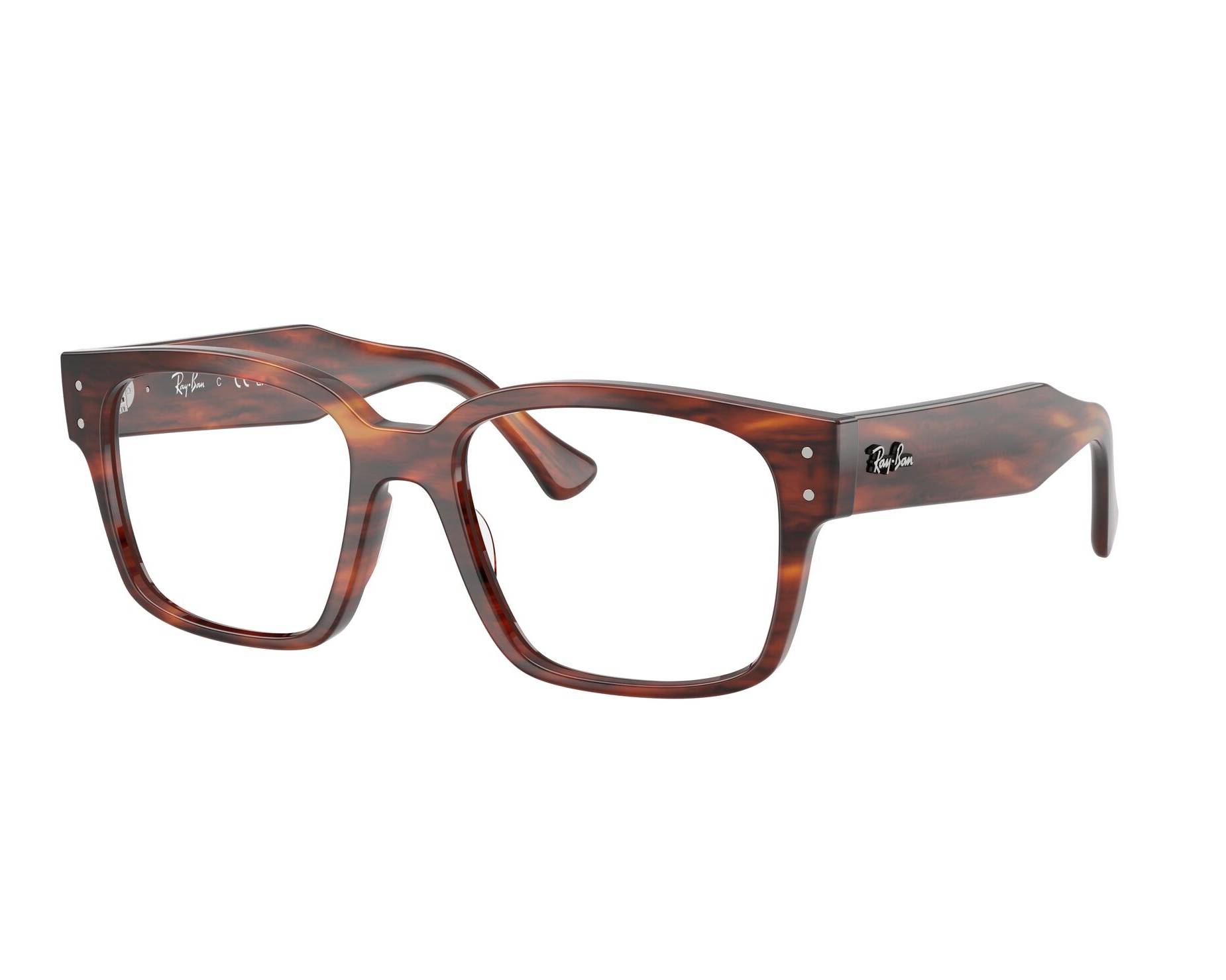 Ray-Ban RX7256 8315 53-18 Marron  vue 360 degr&eacute;s 1