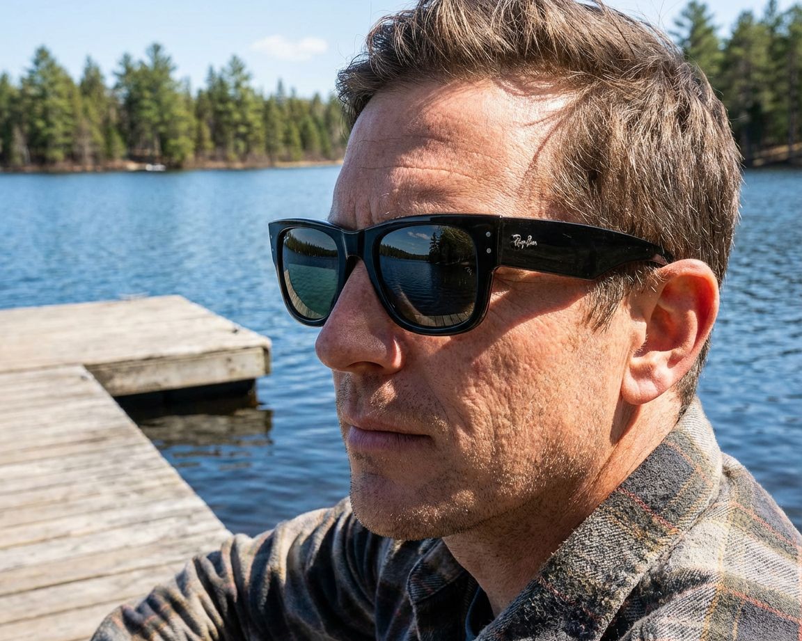 Ray-Ban RB0840S 901/31 51-21 Noir  vue 360 degr&eacute;s 10