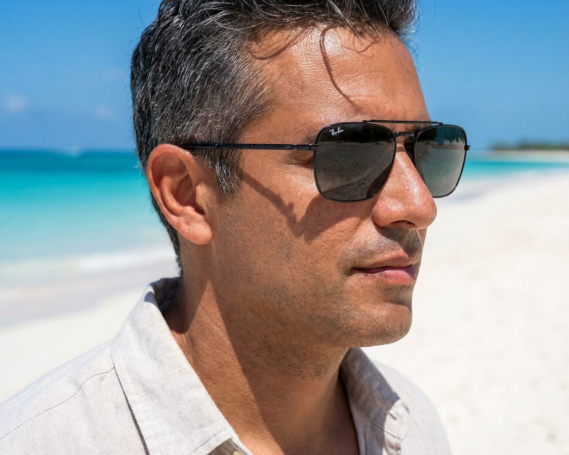 Ray-Ban RB3636 002/B1 58-15 Black  vue 360 degr&eacute;s 15
