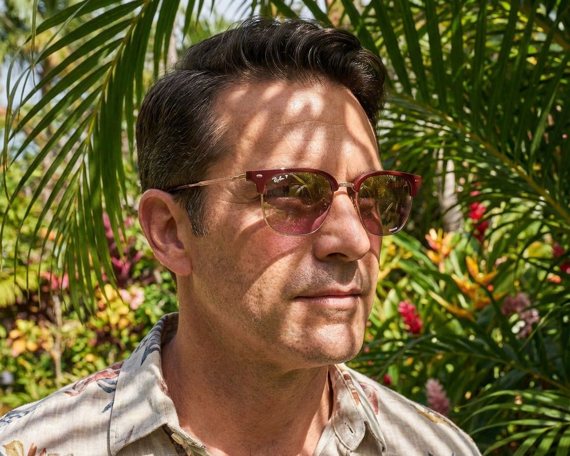 Ray-Ban RB4416 6654G9 51-20 Rouge  vue 360 degr&eacute;s 15