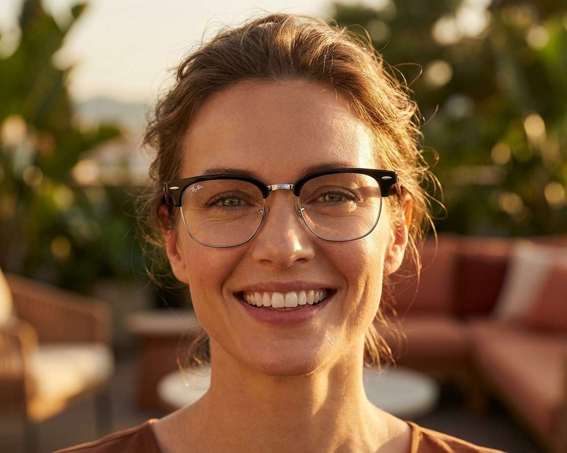 Ray-Ban RX7216 2000 49-20 Noir  vue 360 degr&eacute;s 9