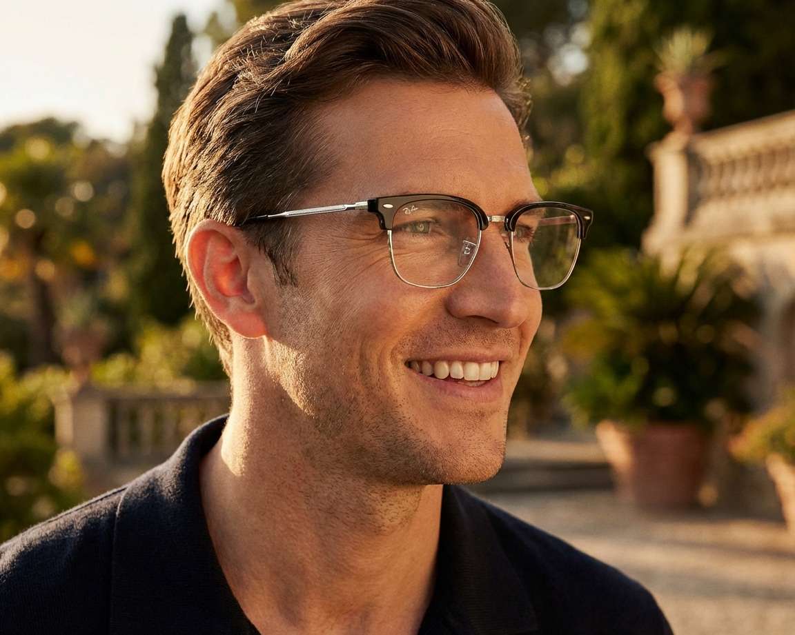 Ray-Ban RX7216 2000 49-20 Noir  vue 360 degr&eacute;s 10