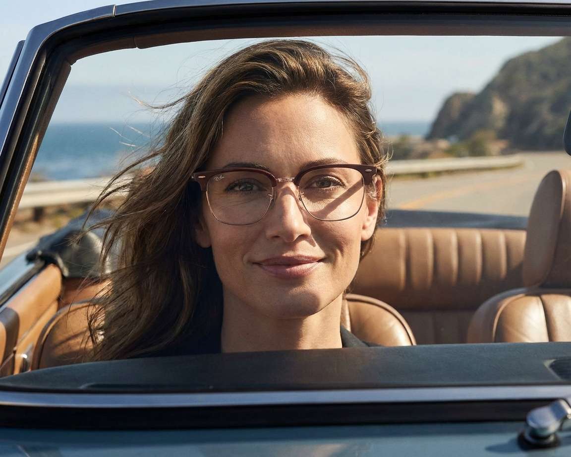 Ray-Ban RX7216 8209 49-20 Rouge  vue 360 degr&eacute;s 9