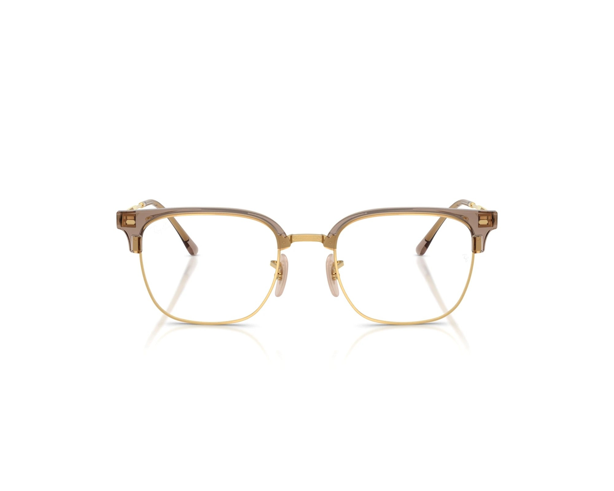Ray-Ban RX7216 8471 51-20 Beige  vue de profil