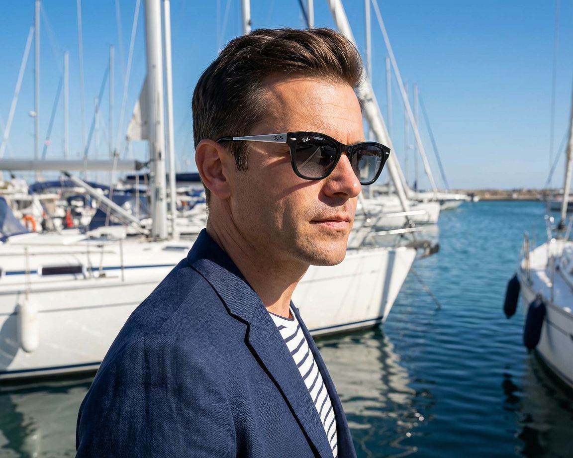 Ray-Ban RB0707SM 901/G6 53-21 Noir  vue 360 degr&eacute;s 15