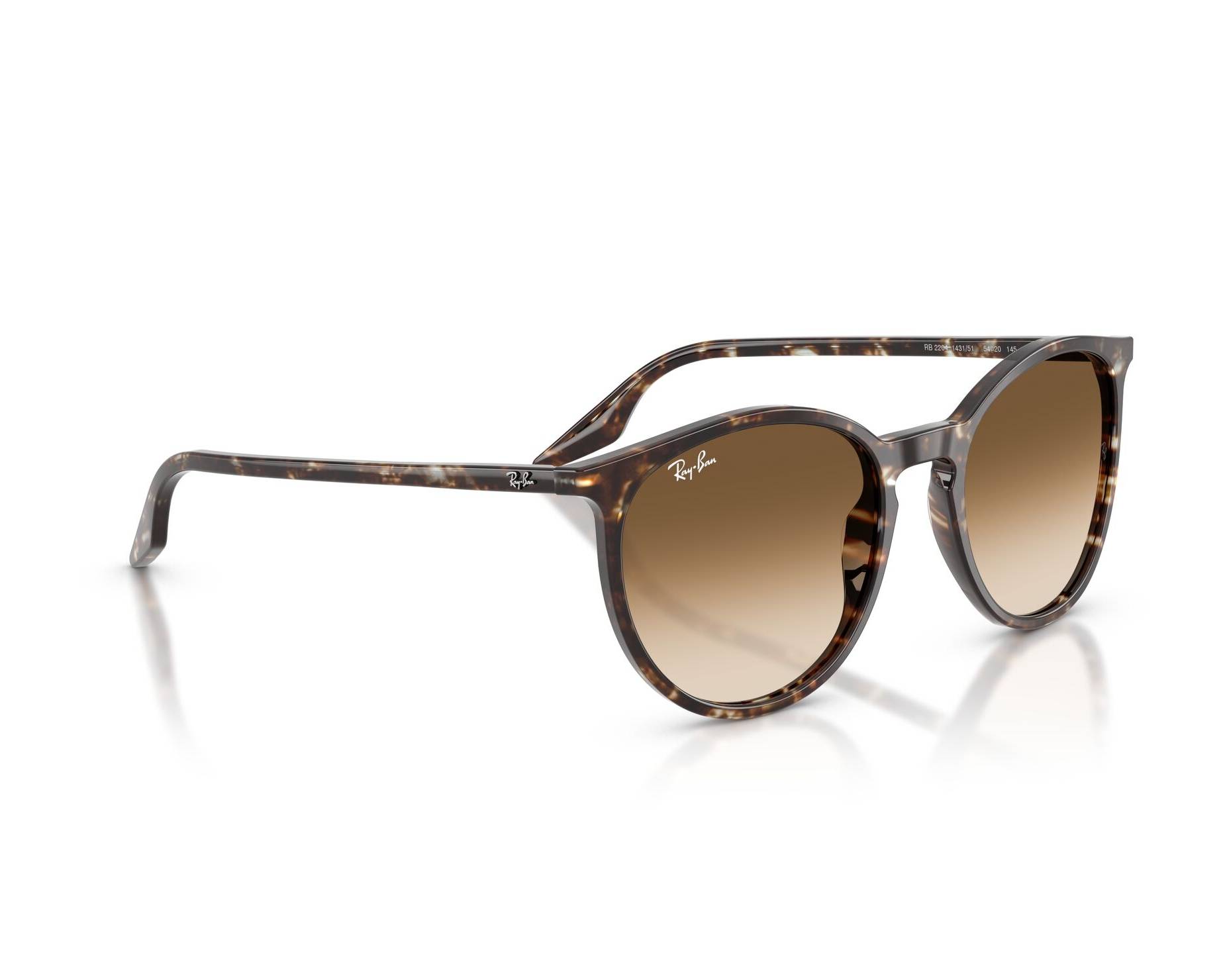 Ray-Ban RB2204 143151 51-20 Yellow  vue 360 degr&eacute;s 3