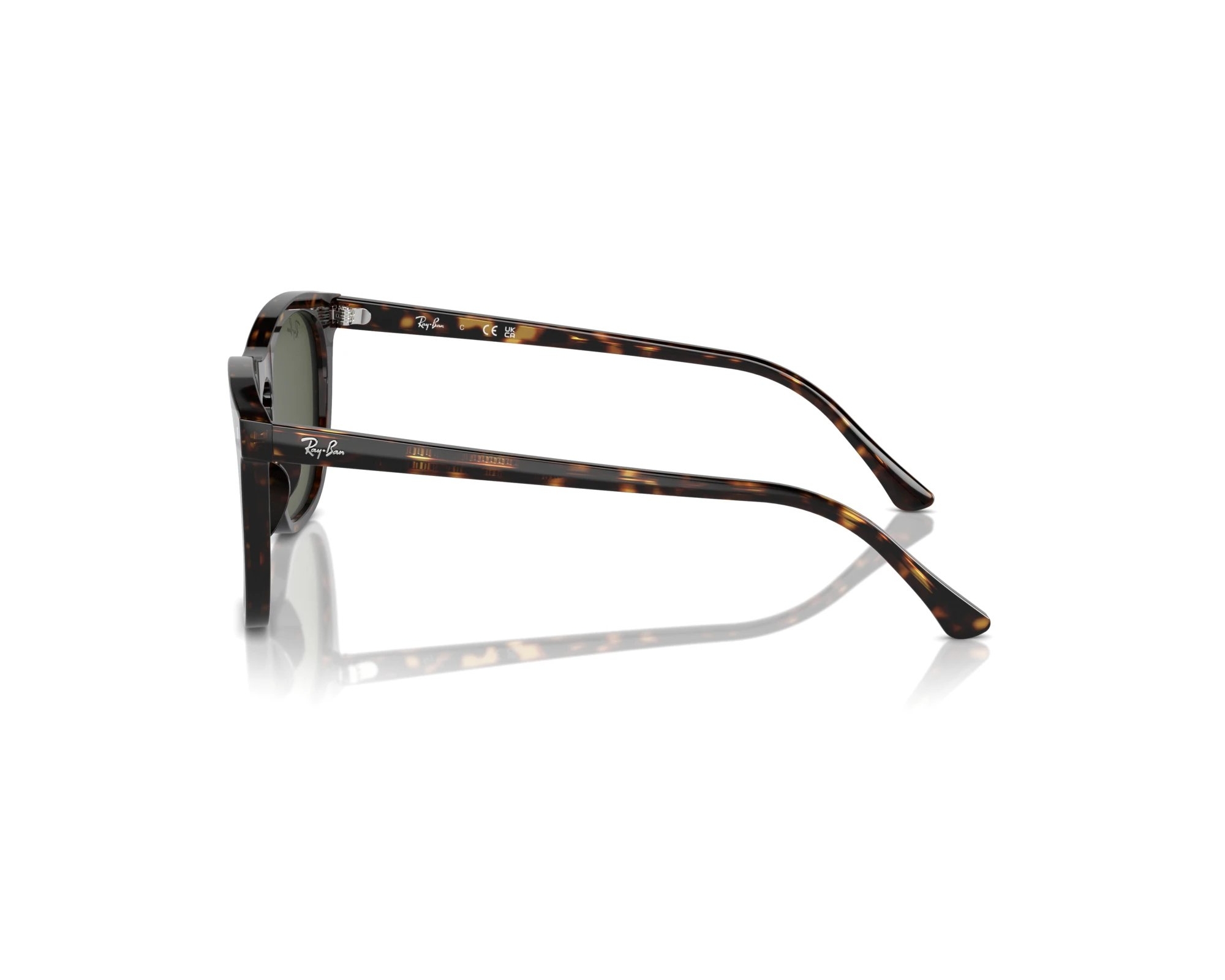 Ray-Ban RB2210 902/31 53-21 havana  vue de face