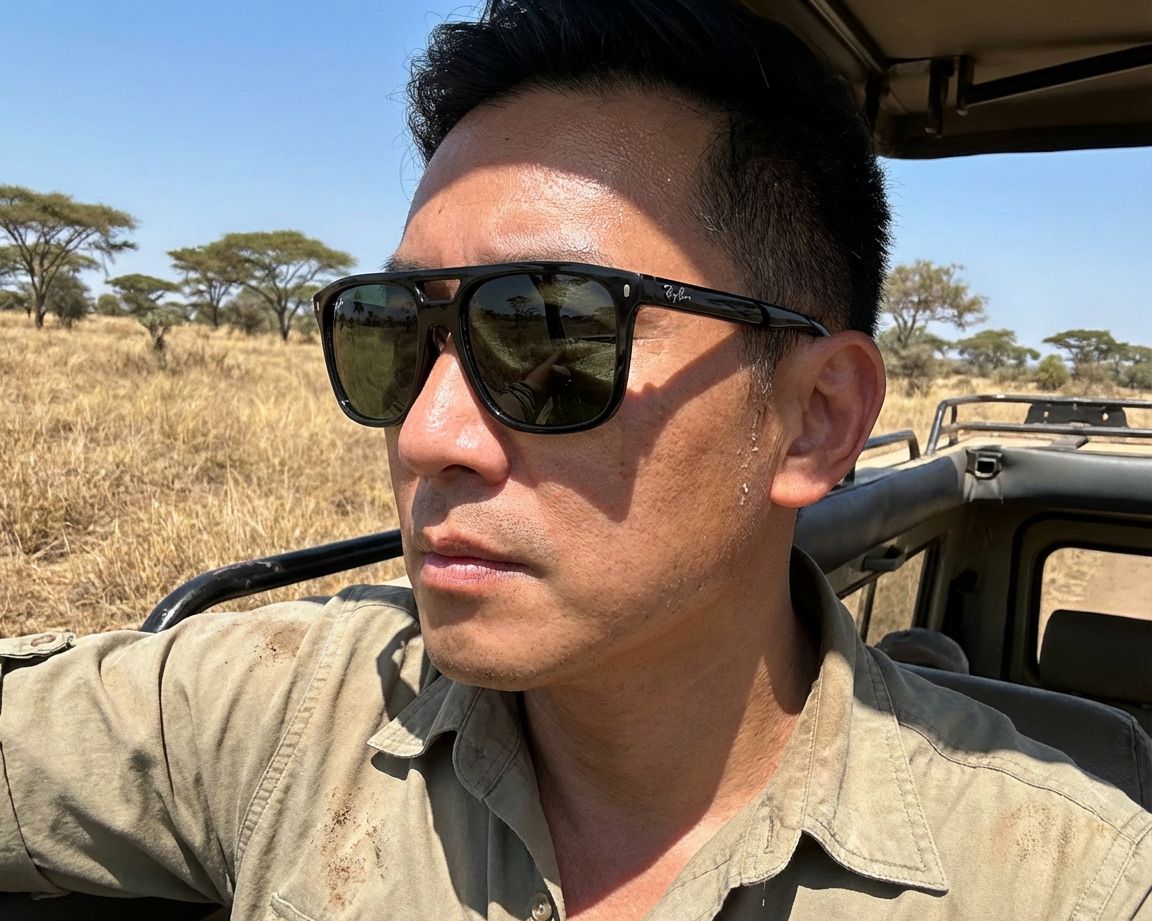 Ray-Ban RB2213 901/31 55-20 Noir  vue 360 degr&eacute;s 10