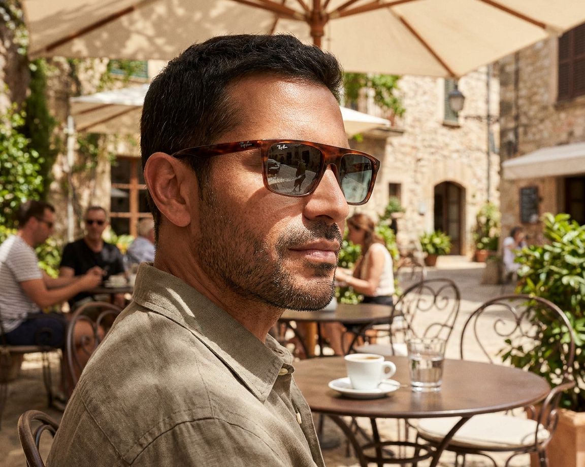 Ray-Ban RB2222 954/3M 55-20 Marron  vue 360 degr&eacute;s 9