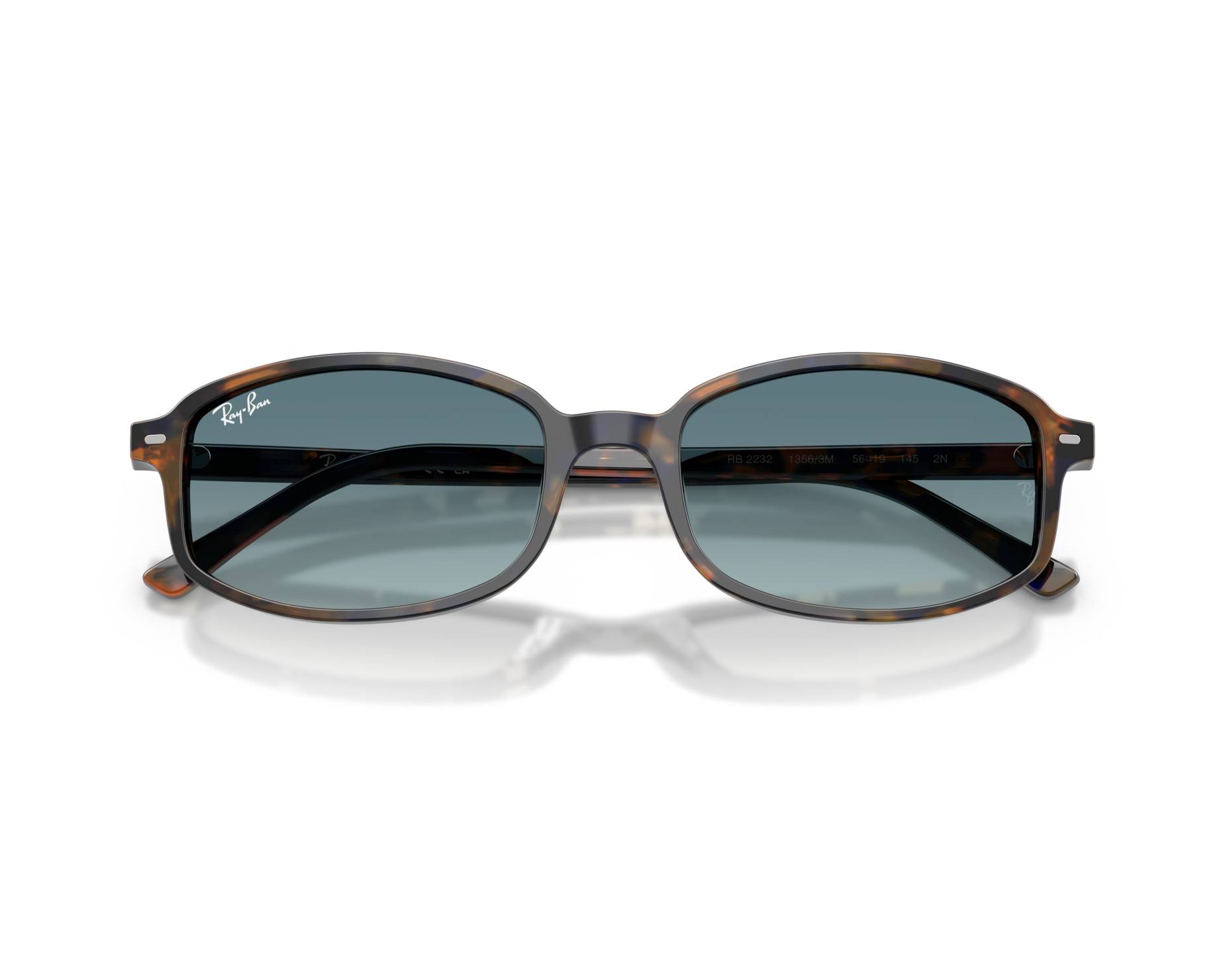 Ray-Ban RB2232 13563M 56-19 havana  vue 360 degr&eacute;s 4